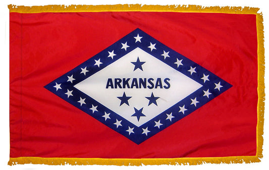 3X5 FT COL NYL-GLO ARKANSAS FRG