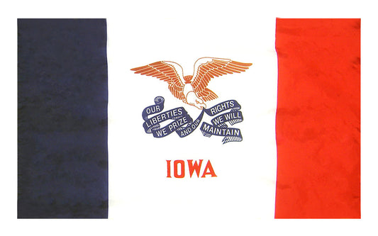 4X6 FT COL NYL-GLO IOWA