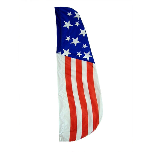 2X8 FT NYL-GLO FEATHER PATRIOTIC
