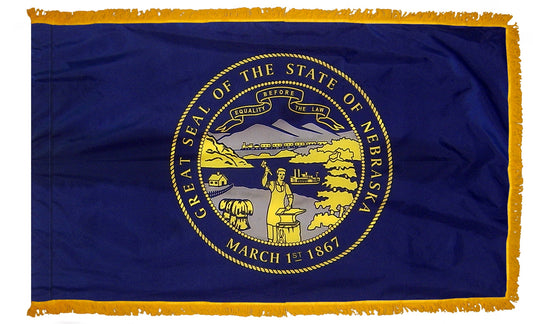 3X5 FT COL NYL-GLO NEBRASKA FRG