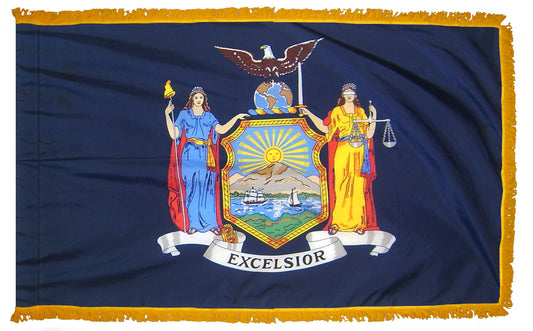 3X5 FT COL NYL-GLO NEW YORK STATE FRG