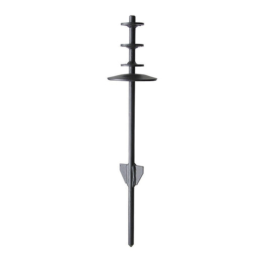 GROUND SPIKE FOR TELESCOPING FG POLES