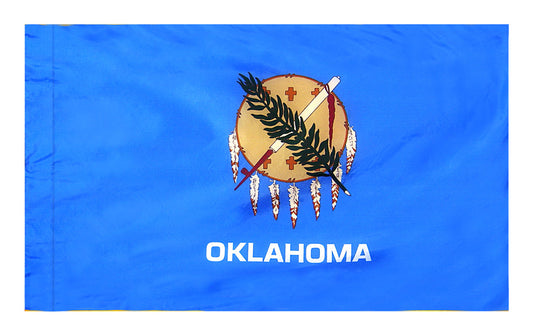4X6 FT COL NYL-GLO OKLAHOMA