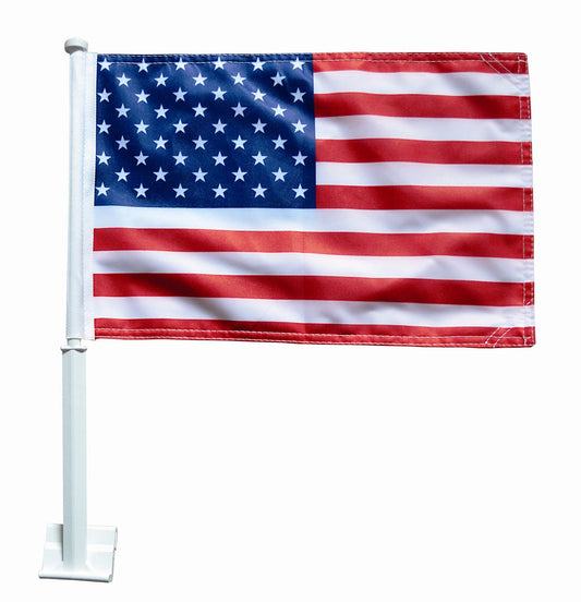 11 X 14 IN POLY US CAR WINDOW FLAG