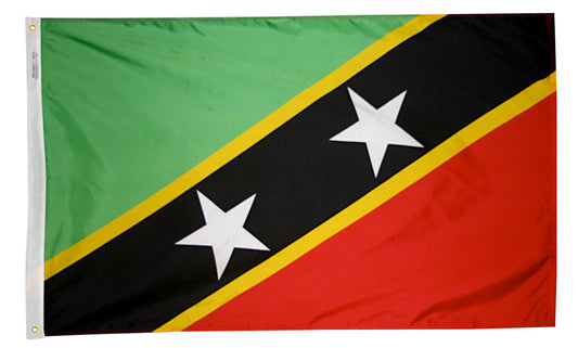 2X3 FT NYL-GLO ST KITTS-NEVIS