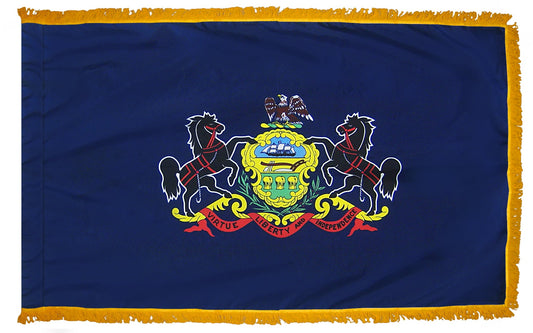 3X5 FT COL NYL-GLO PENNSYLVANIA FRG
