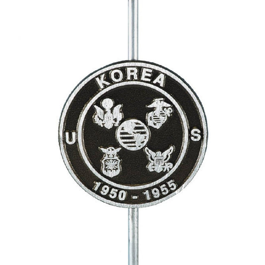 GRAVE MARKER-ALUMINUM KOREAN