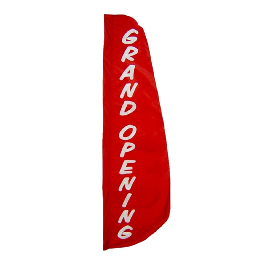 2X8 FT NYL-GLO FEATHER GRAND OPENING