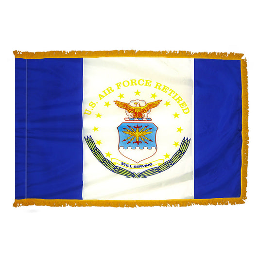 3X4 FT COL NYL-GLO USAF RETIRED