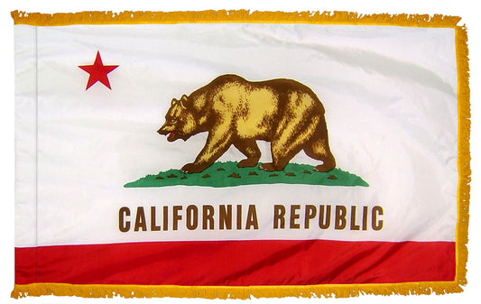 3X5 FT COL NYL-GLO CALIFORNIA FRG