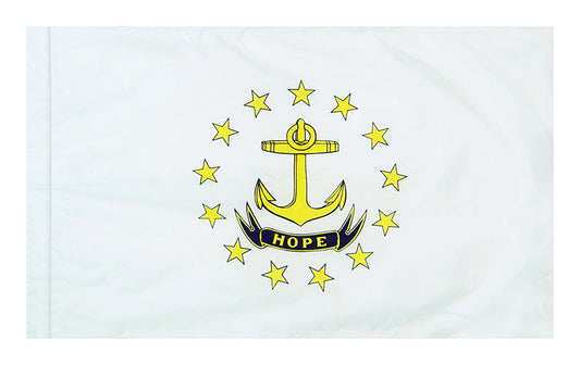 3X5 FT COL NYL-GLO RHODE ISLAND