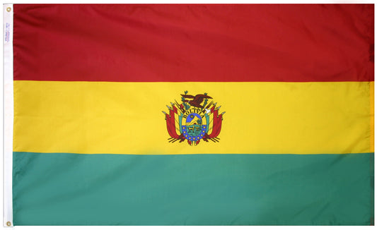 5X8 FT NYL-GLO BOLIVIA GOVT