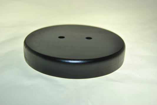 218 2 HOLE EBONIZED WOOD BASE