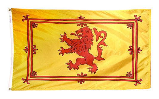 3X5 FT NYL-GLO SCOT RAMPANT LION