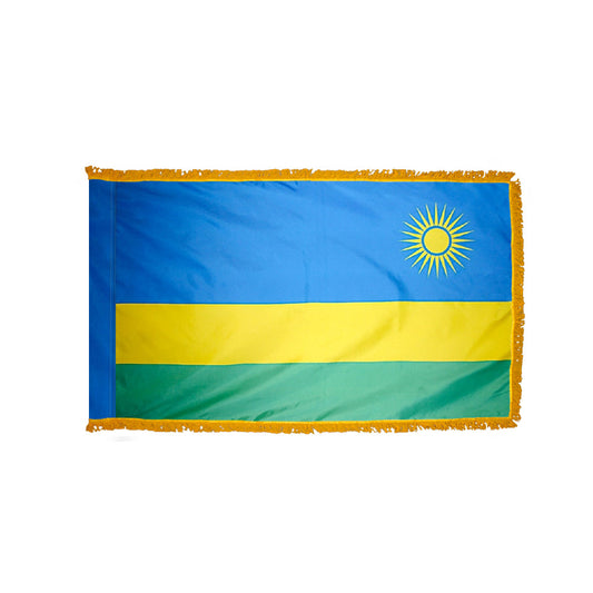 3X5 FT COL NYL-GLO RWANDA FRG