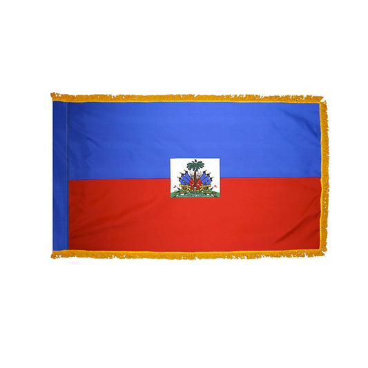 4X6 FT COL NYL-GLO HAITI GOVT FRG