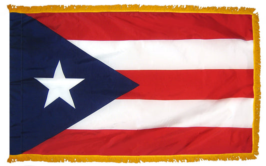 4X6 FT COL NYL-GLO PUERTO RICO FRG