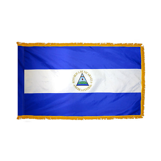 3X5 FT COL NYL-GLO NICARAGUA GOVT FRG