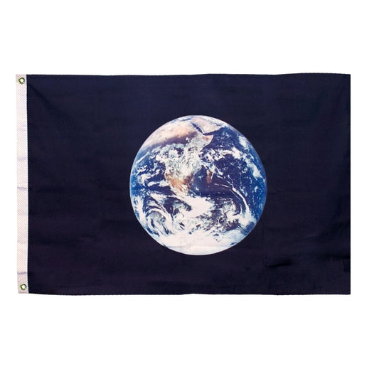 3X5 FT NYL-GLO EARTH FLAG