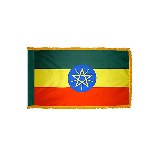 3X5 FT COL NYL-GLO ETHIOPIA FRG