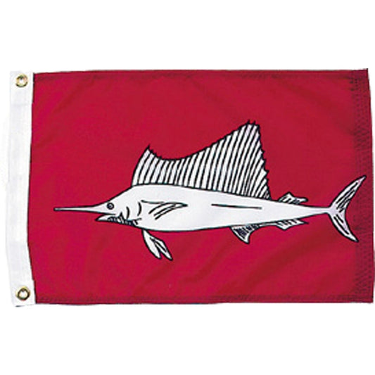 12X18 IN NYL-GLO SAILFISH
