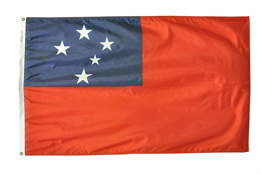 3X5 FT COL NYL-GLO WESTERN SAMOA FRG