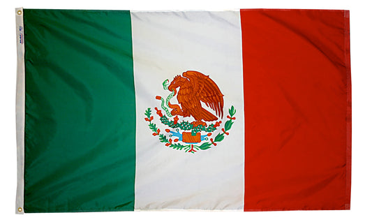 2X3 FT NYL-GLO MEXICO