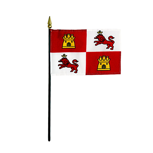 4X6 IN EB LIONS & CASTLES MTD 12PK