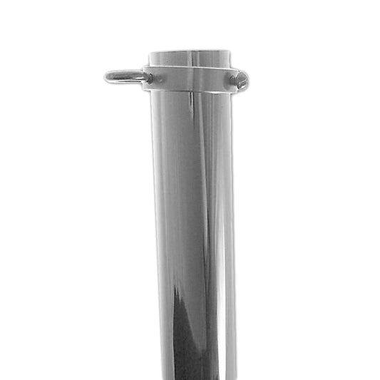 94S 9 FT X 1-1/4 IN SILVER ALUM POLE