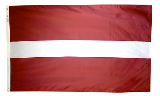 3X5 FT NYL-GLO LATVIA