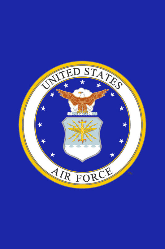 12X18 IN US AIR FORCE SEAL GARDEN BAN