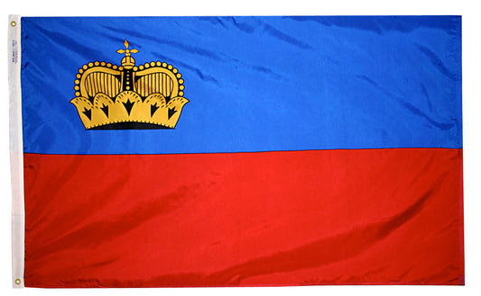 2X3 FT NYL-GLO LIECHTENSTEIN W/CROWN