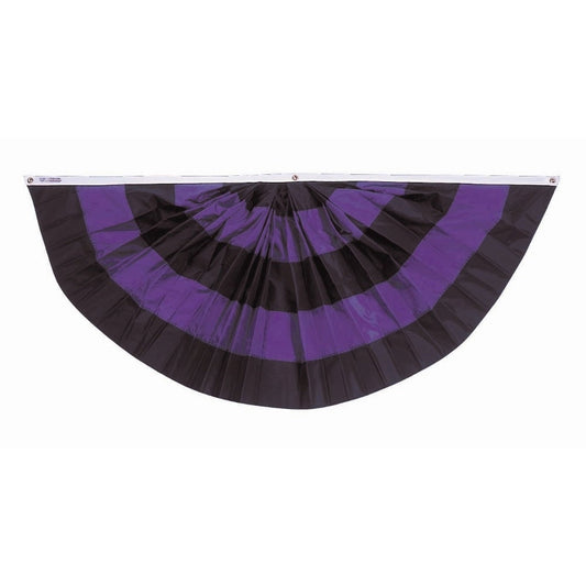 3X6 FT NYL-GLO 5 STRIPE MOURNING PFF
