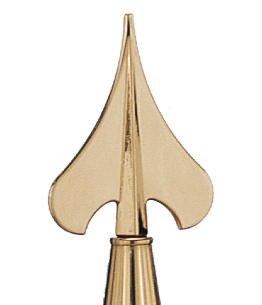 22B 7-IN BRASS ARMY SPEAR