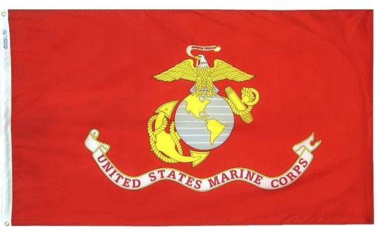 3X5 FT P/C US MARINE CORPS FLAG