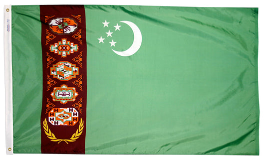 4X6 FT NYL-GLO TURKMENISTAN 2010