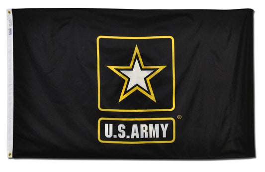 3X5 FT NYL-GLO US ARMY FLAG LOGO FLAG