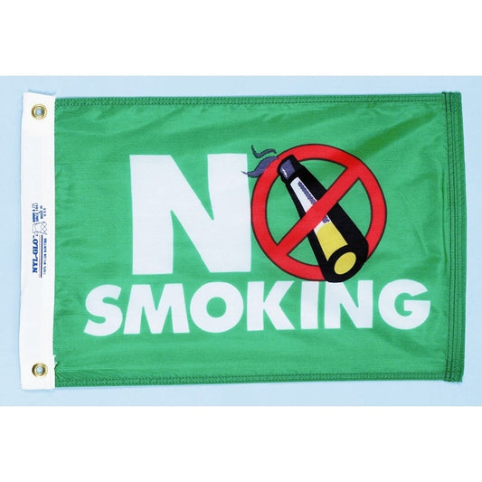 12X18 IN NYL-GLO NO SMOKING
