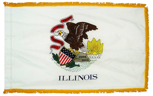 3X5 FT COL NYL-GLO ILLINOIS FRG