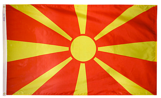 2X3 FT NYL-GLO MACEDONIA