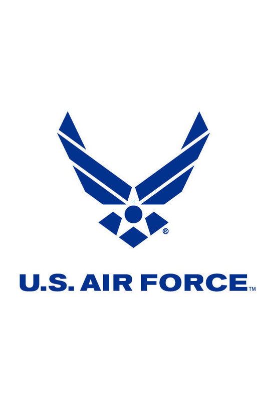 3X5 FT NYL-GLO AIR FORCE WINGS LOGO FLAG