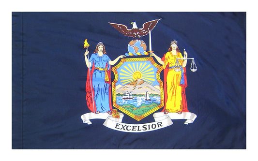 3X5 FT COL NYL-GLO NEW YORK STATE