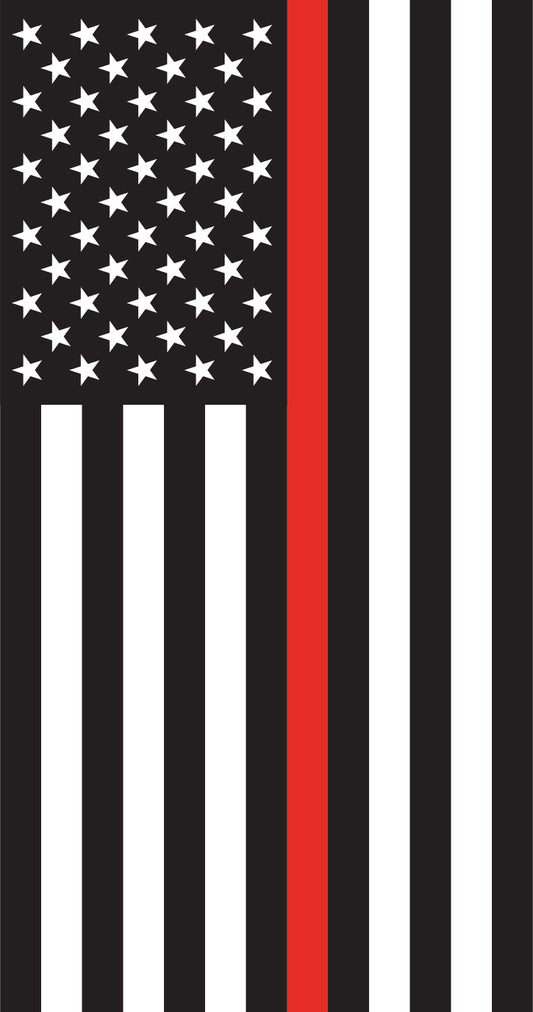 3X5 FT NYL THIN RED US FLAG