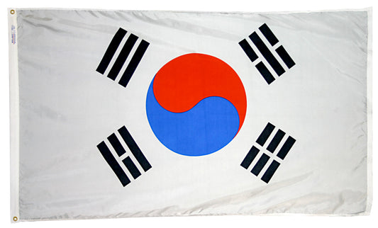 3X5 FT NYL-GLO SOUTH KOREA