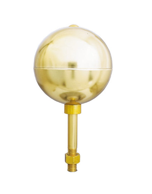 10 IN GOLD ANODIZED ALUM BALL