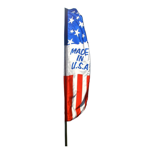 2X8 FT NYL-GLO FEATHER MADE IN USA