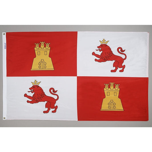 3X5 FT NYL-GLO LIONS & CASTLES
