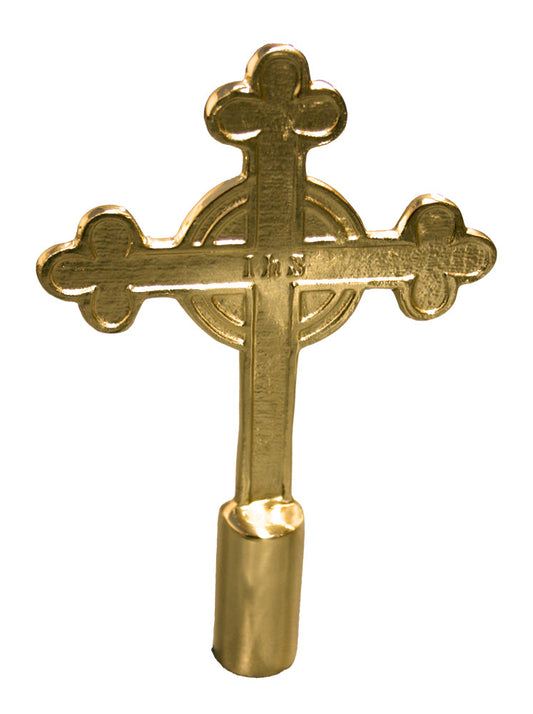 9 IN CATHOLIC CROSS ALUMINUM