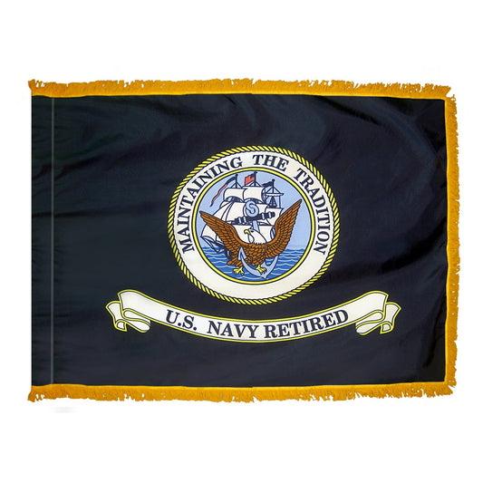 3X4 FT COL NYL-GLO USN RETIRED  FRG