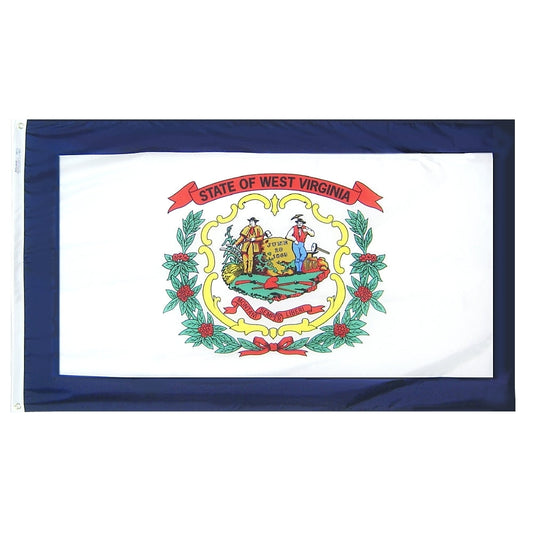 12X18 IN NYL-GLO WEST VIRGINIA